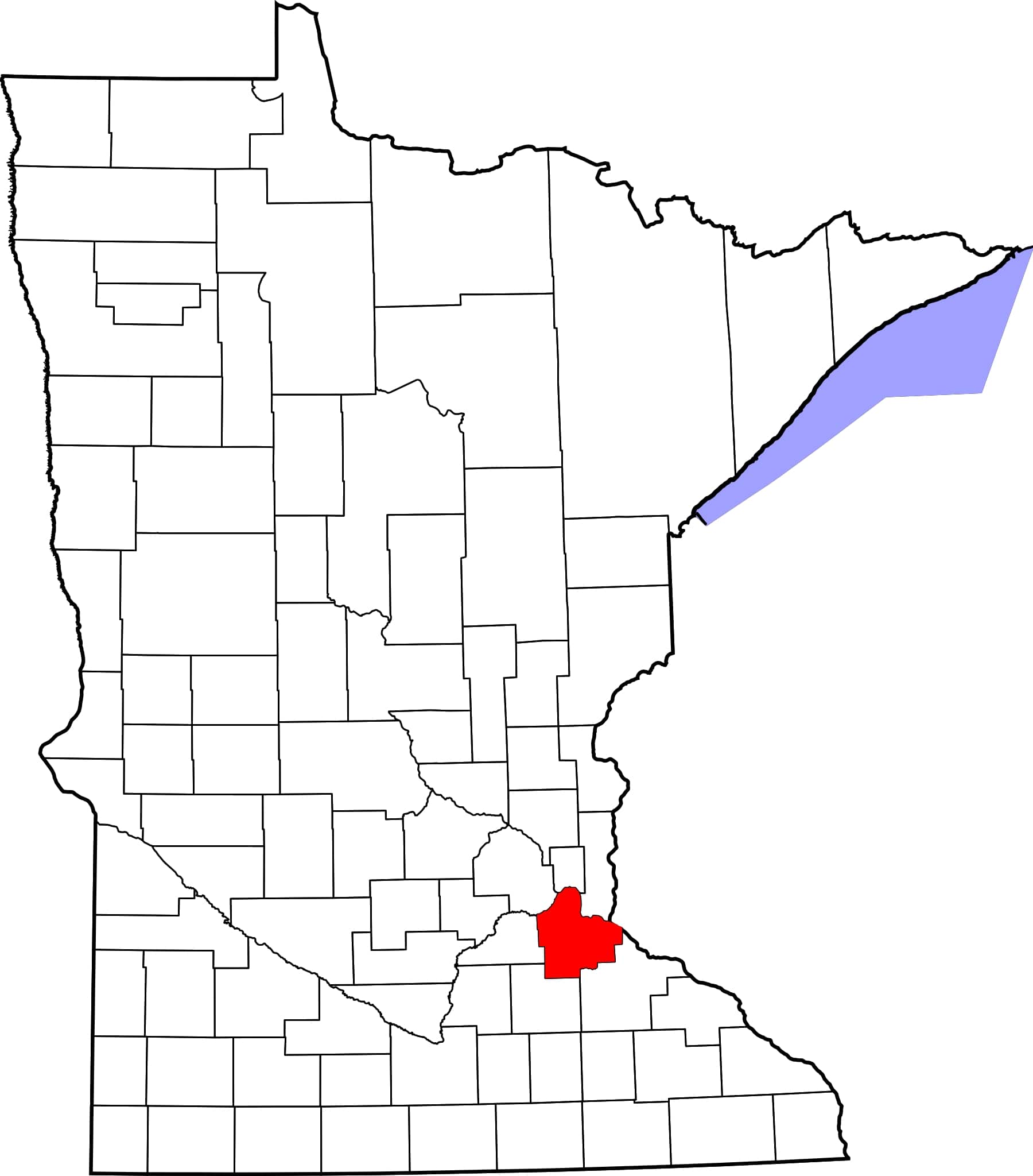 Maps showing counties with confirmed cases of Strangles in Ohio, Michigan, and Florida