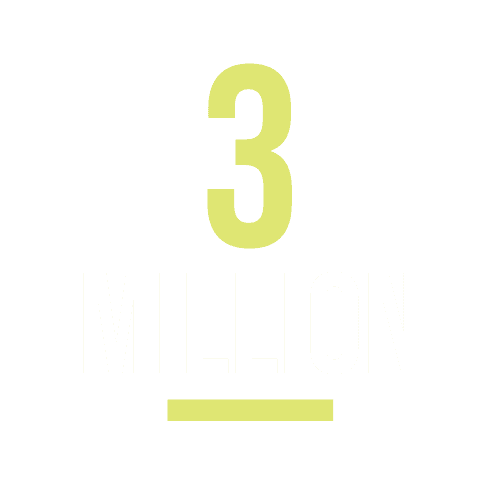 3 million graphic