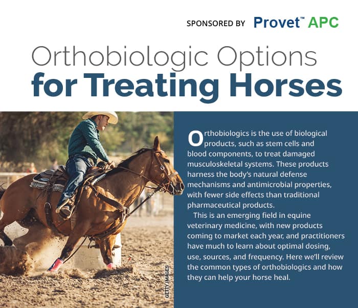 Orthobiologics is the use of biological products, such as stem cells and blood components, to treat damaged musculoskeletal systems. 