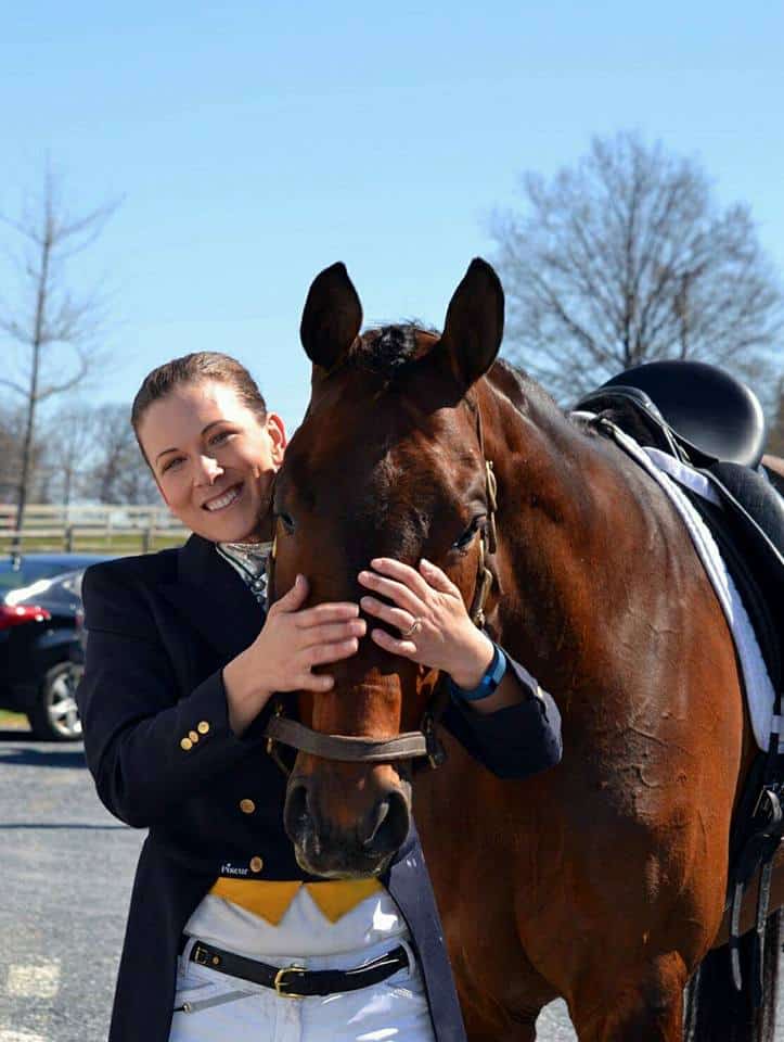 Dr. Erika Machtinger with horse