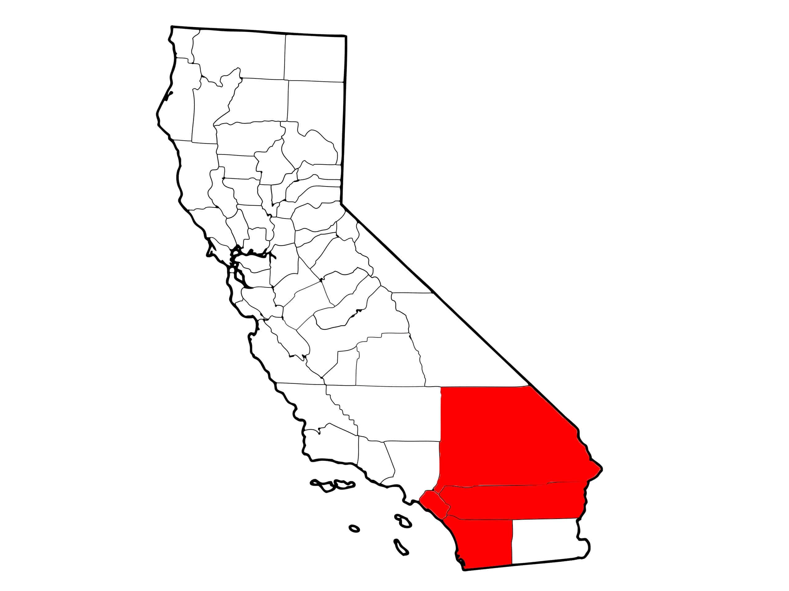 Maps showing counties with confirmed cases of Strangles in Ohio, Michigan, and Florida